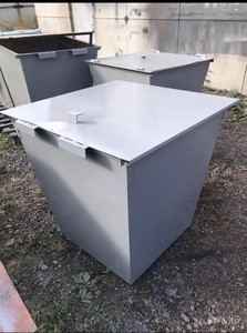 Бак ТБО 1,0 м3 со сдвижной крышкой