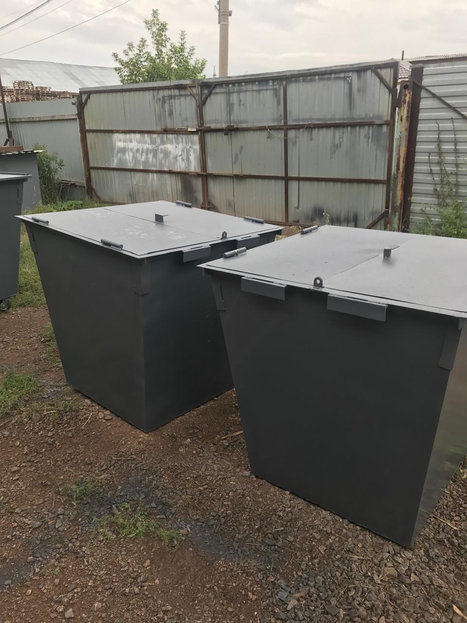 Бак ТБО 1,0 м3 с откидной крышкой