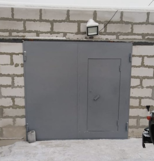 Ворота гаражные (рамка-63*63) 2000/2500 2,5 мм